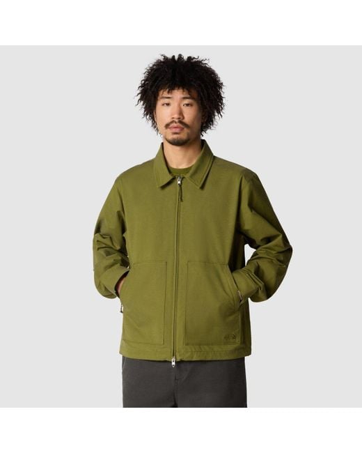 The North Face Green M66 Tek Zip-Up Jacket for men