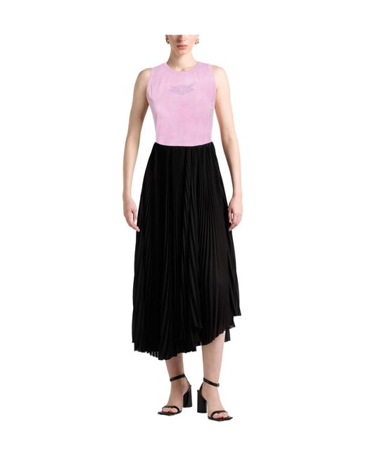 DIESEL Pink Solid Color Vests