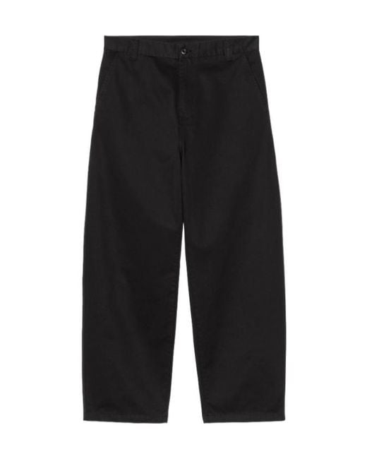 Carhartt Black Cotton Pants for men