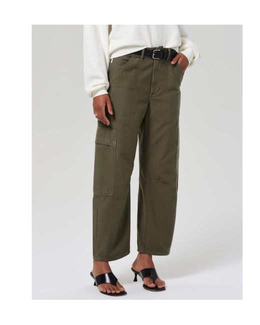 Citizens of Humanity Green Marcelle Cargo