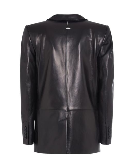 McQueen Black Single Breasted Jacket
