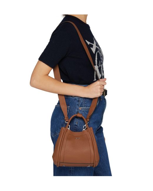 Max Mara Brown Marine Mini Shoulder Bag
