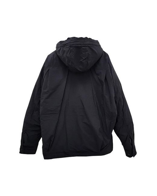 Juun.J Blue Hooded Jacket for men