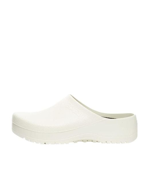 Birkenstock White Logo Muller Shoes