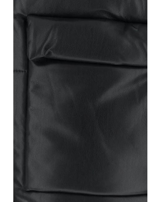 Nanushka Black Quilted Sleeveless Padded Jacket for men