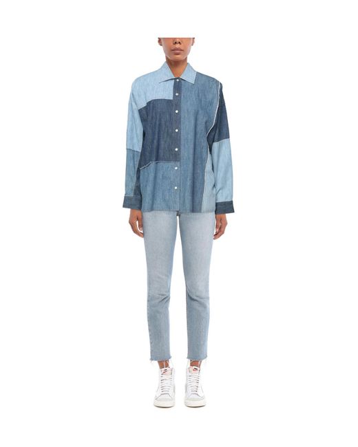 Dolce & Gabbana Blue Denim Shirts