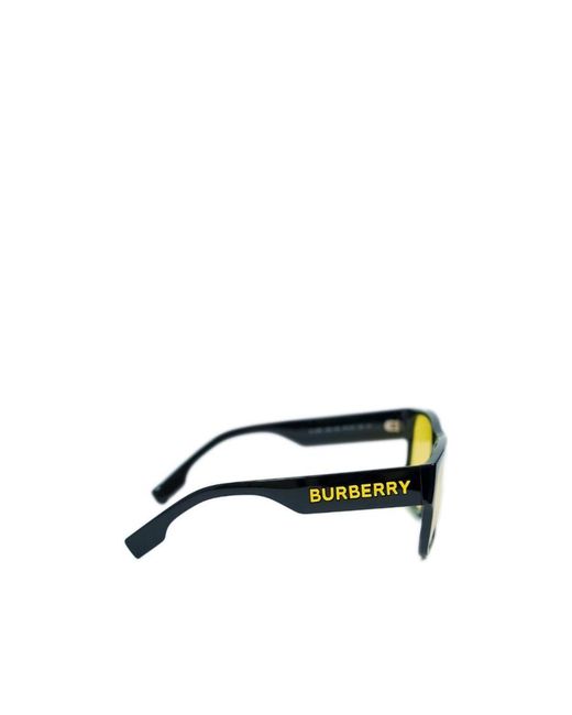 Burberry Yellow Square Sunglasses for men