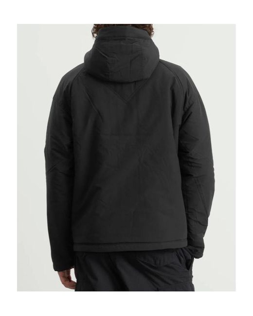 Canada Goose Black Alberni Reversible Fleece Bomber Jacket for men