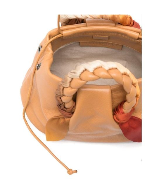 Hereu Pink Double-Handled Shoulder Bag