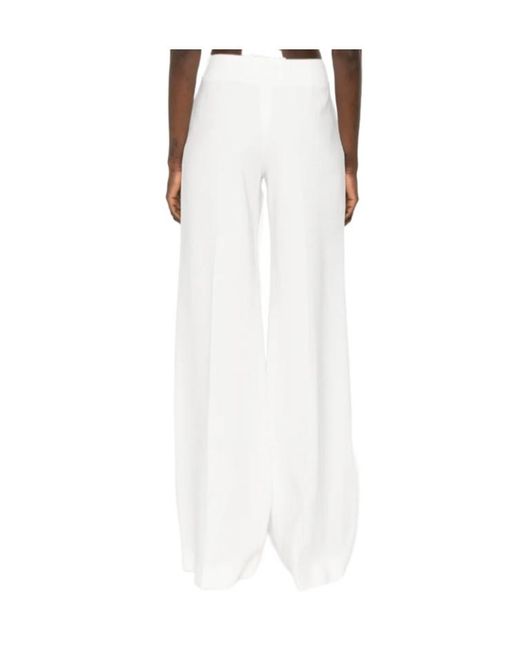 Ermanno Scervino White Wide-Leg Pants