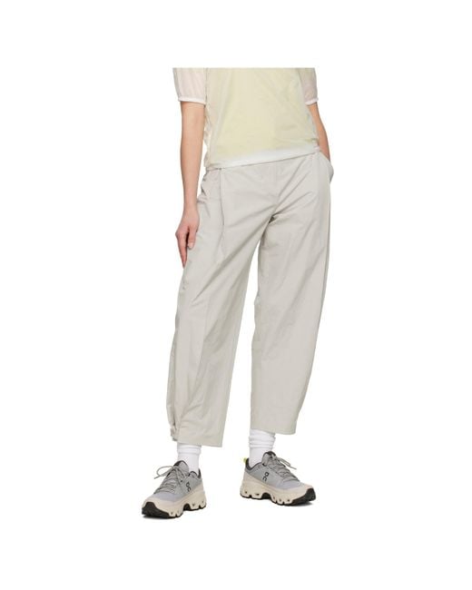On Shoes Gray Cloudrock Low Wp Sneakers