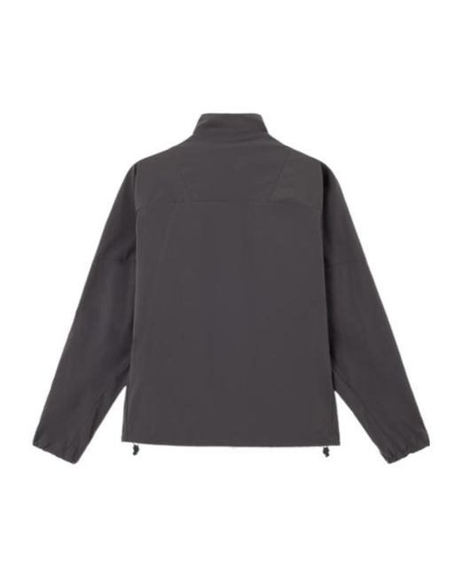 Stone Island Gray Stellina Oversized-Fit Zipper-Up Overshirt for men
