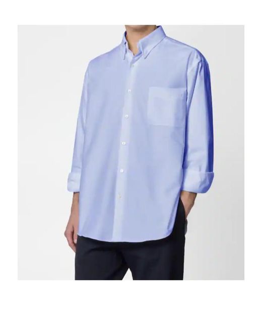 Tod's Blue Long-Sleeved Shirt for men