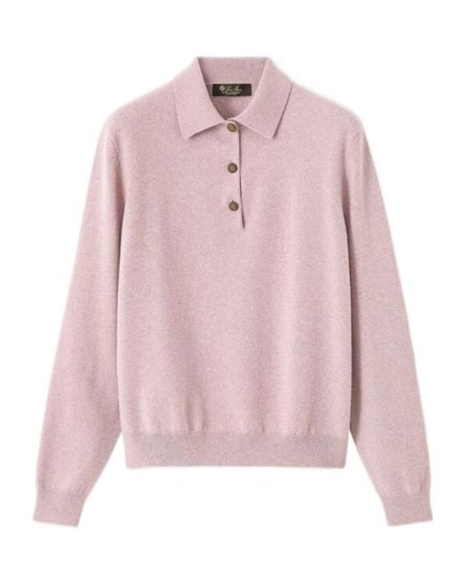 Loro Piana Pink Classic Polo Shirt