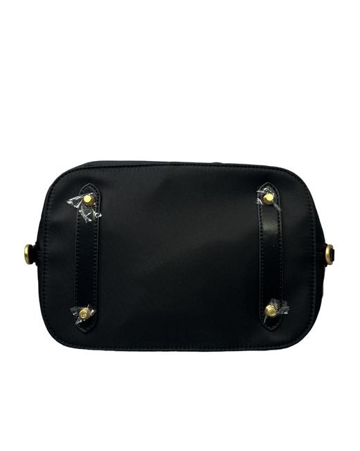 Moschino Black Top Handle Shoulder Bag