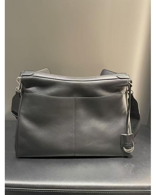 Balenciaga Black Rodeo Medium Messenger Bag for men