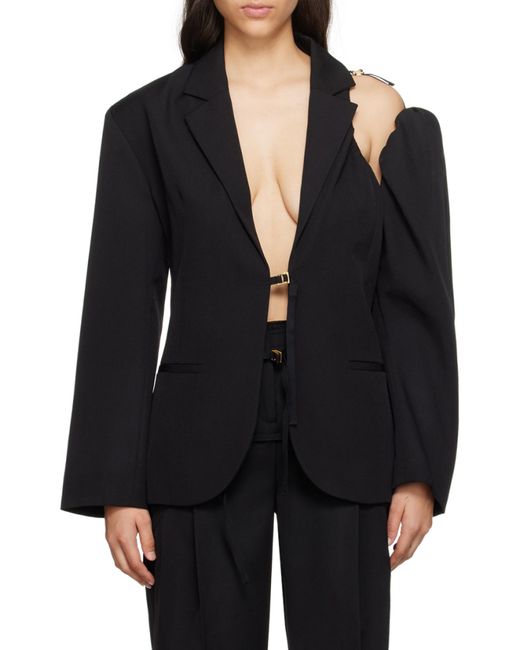 Jacquemus Black La Veste Galliga Jacket