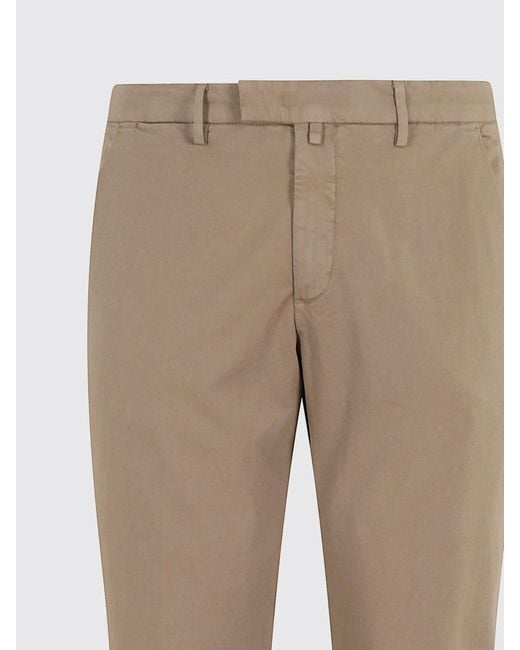 Briglia 1949 Natural Cuffed Trousers for men