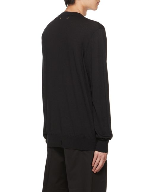 Golden Goose Deluxe Brand Black Long-Sleeved Jumper for men