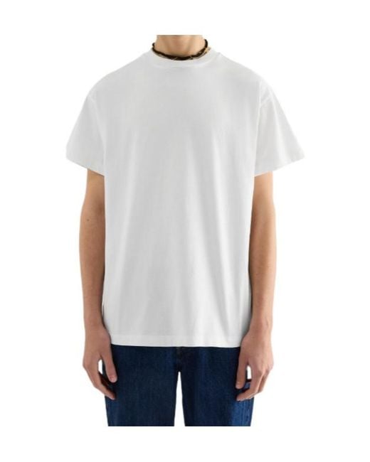 Jil Sander White 3-Pack Short-Sleeved T-Shirt Set for men