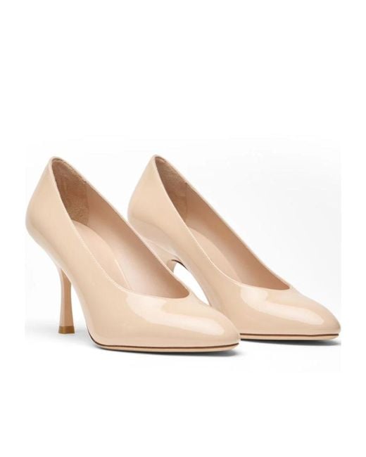 Stuart Weitzman Natural Madison Pump 85