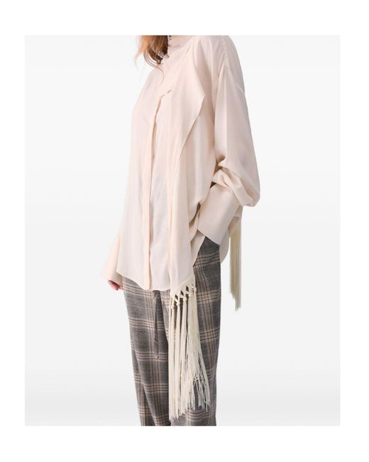 Liu Jo Pink Shirt With Scarf