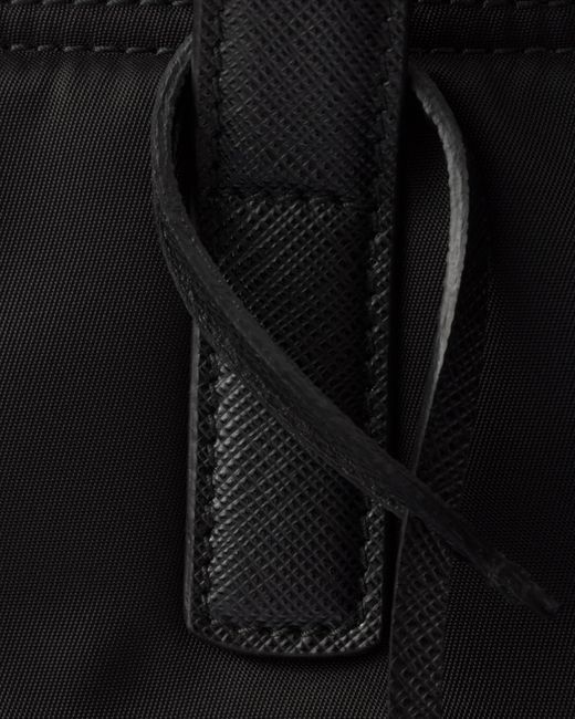 Prada Black Re-Edition 1978 Medium Tote Bag