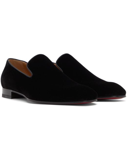 Christian Louboutin Black Dandelion Loafers for men