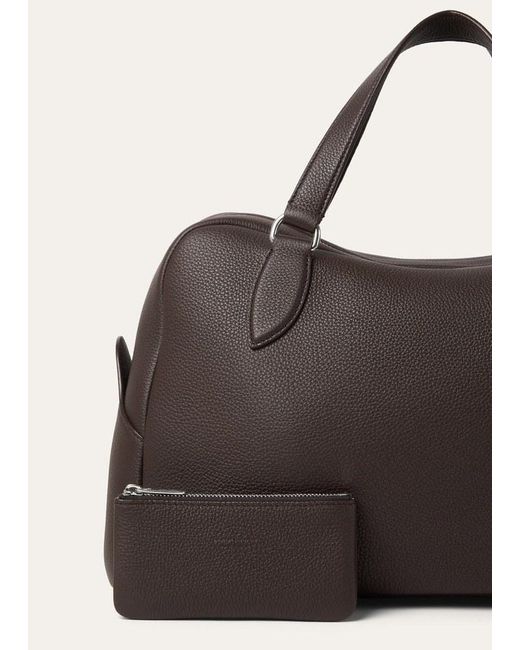 Loro Piana Brown Medium Needle Bag