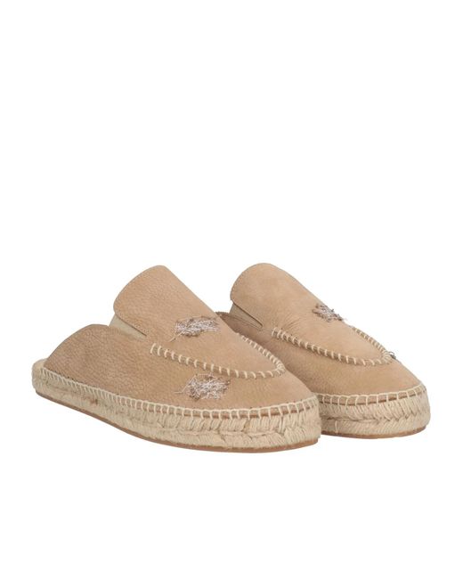 Maison Margiela Brown Solid Color Espadrilles