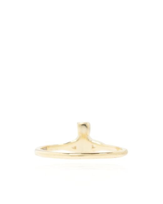Vivienne Westwood Metallic Embellished Ring