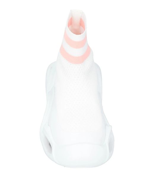Dolce & Gabbana White Two-Tone Knit Sock Shoes