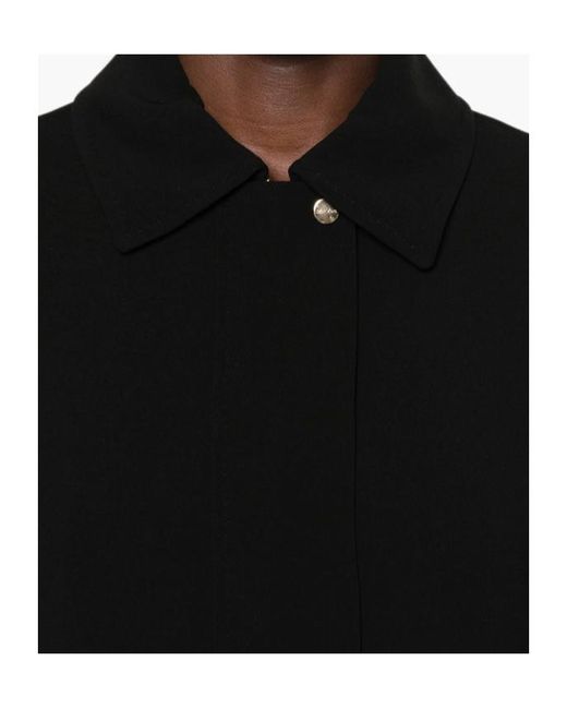 Max Mara Black Long-Sleeve Casual Jacket
