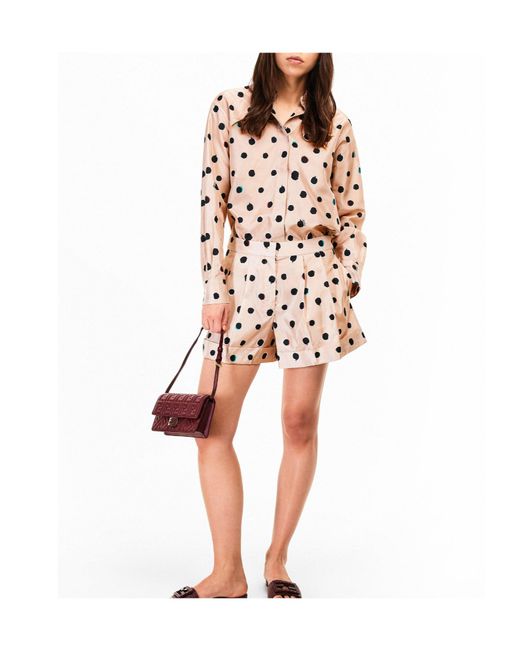 Fendi Pink Solid Color Shirt