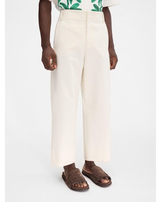 Jacquemus White Le Marino Straight Leg Trousers for men