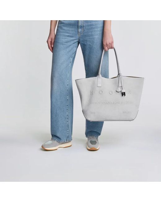 Hogan Gray Sneakers Interactive