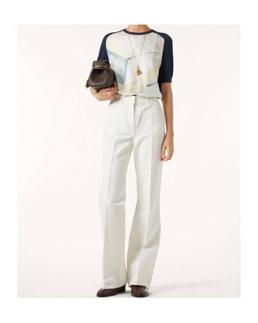 Loro Piana Blue Libeccio Top