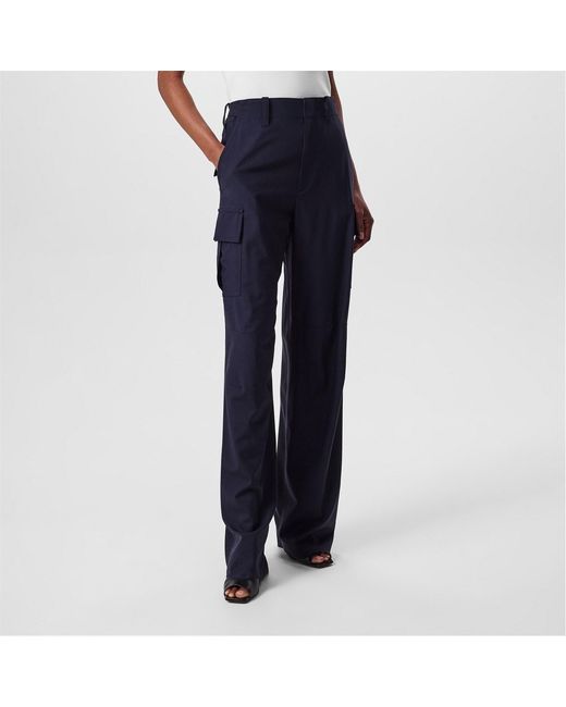Bottega Veneta Blue Long Casual Pants