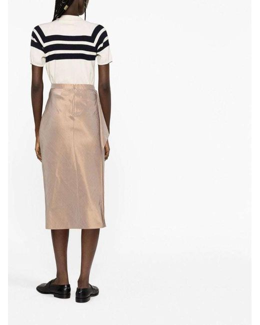 Maison Margiela Multicolor Straight Polyester Skirt