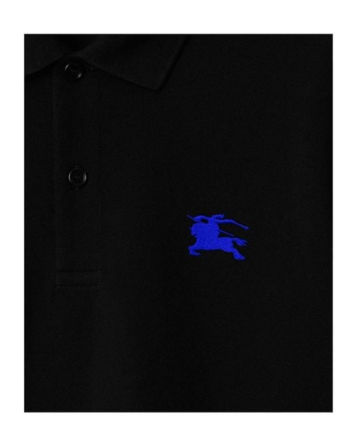 Burberry Black Polo Shirts for men
