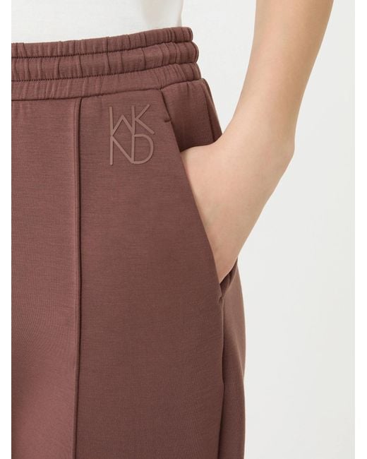 Weekend by Maxmara Purple Drawstring Logo Track Pants