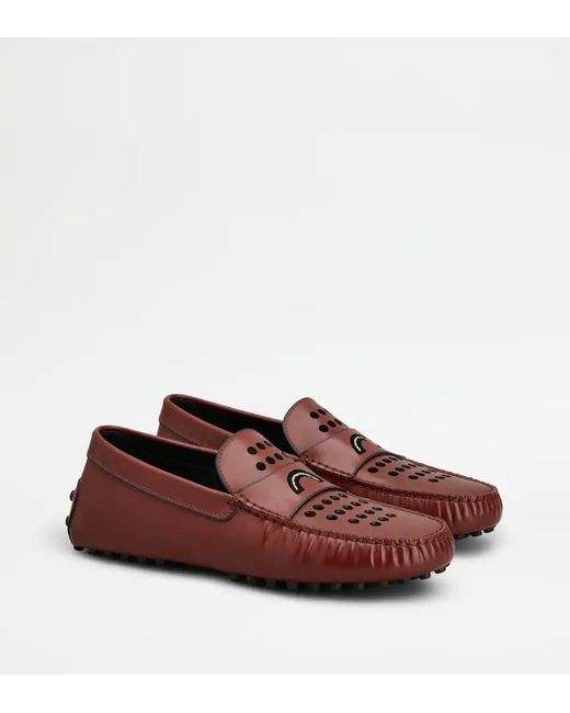 Tod's Brown Gommino Loafers for men