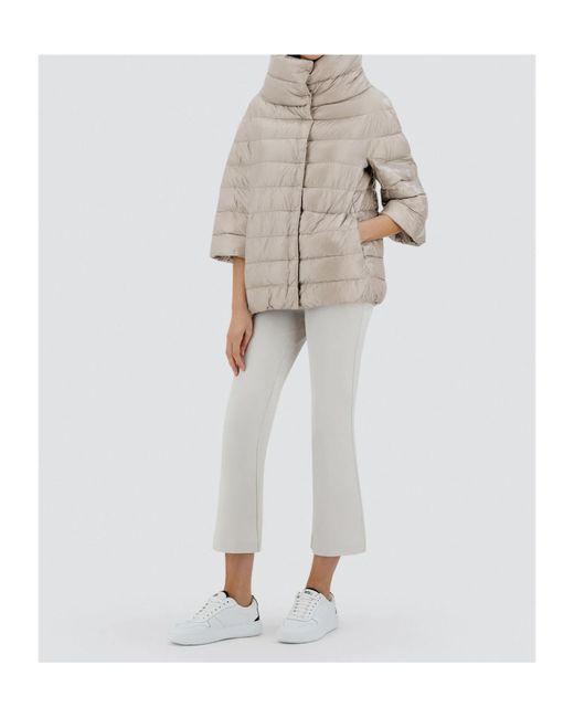 Herno Gray Winter Jackets