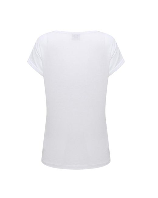 Emporio Armani White Logo Printed T-Shirt