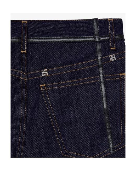 Givenchy Blue Straight Fit Jeans