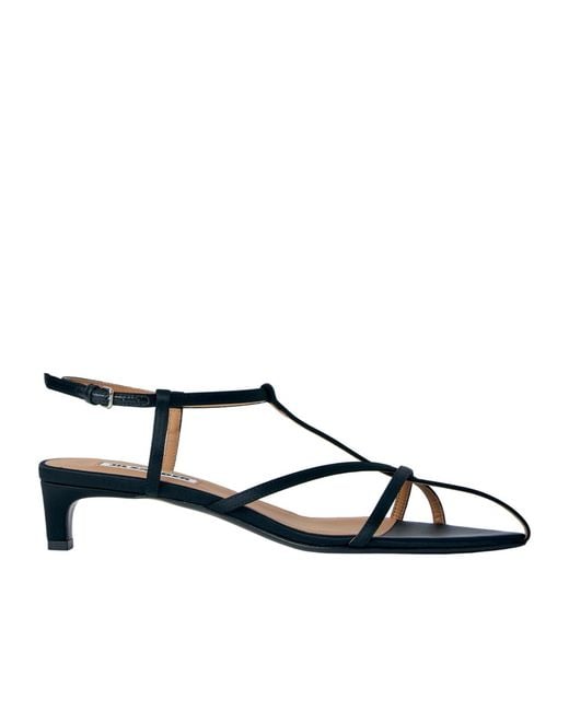 Jil Sander Multicolor Cage Strappy Heeled Sandals