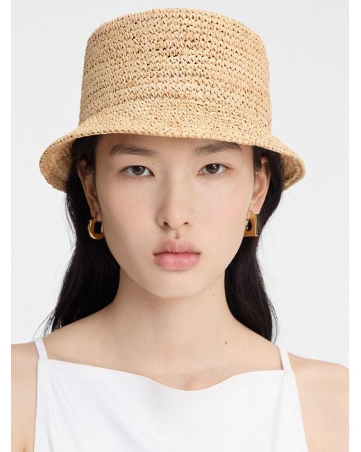 Jacquemus Natural Le Bob Pesco Bucket Hat