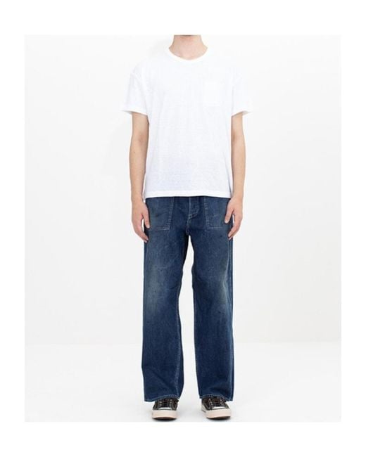 Visvim White Patch-Pocket T-Shirt for men