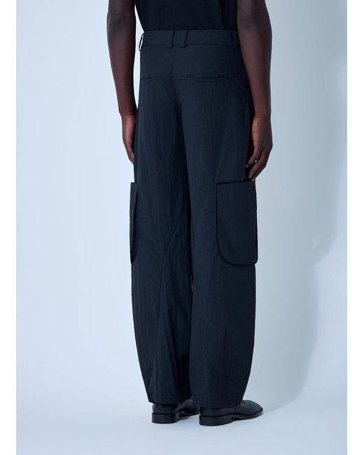 Jacquemus Blue The Molino Cargo Pants for men