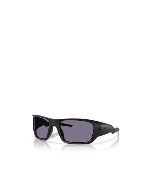 Oakley White Geometric Sunglasses for men